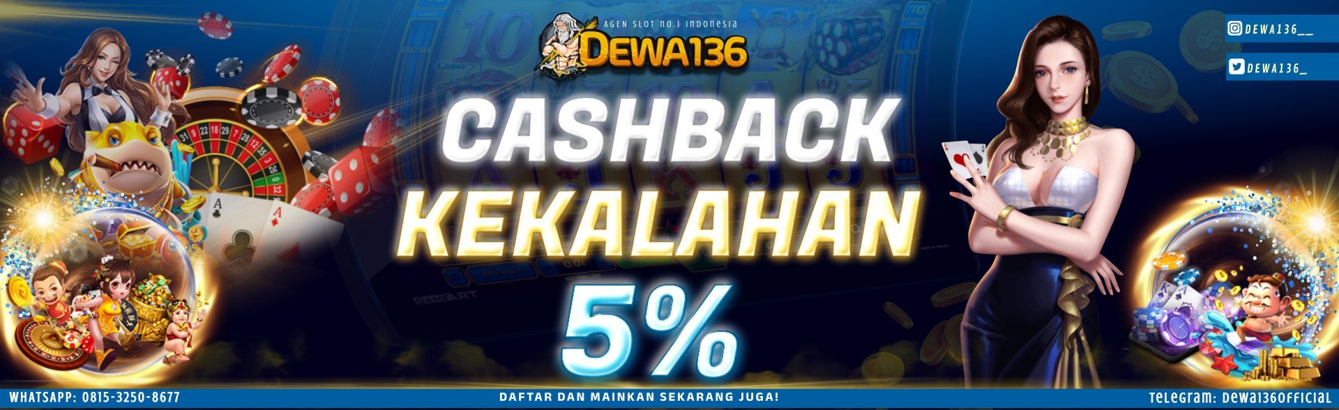 Cashback 5%